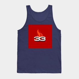 Max Verstappen 33 Tank Top